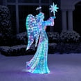thumbnail interactive-video image 1 of Member's Mark 6.5' Pre-Lit Prismatic Angel, 1 of 6