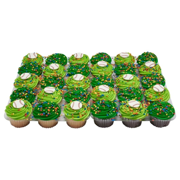 Baseball Cupcakes, 30 ct.