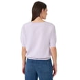 thumbnail image 3 of Sam Edelman Women's Short Sleeve V-Neck Sweater, 3 of 8