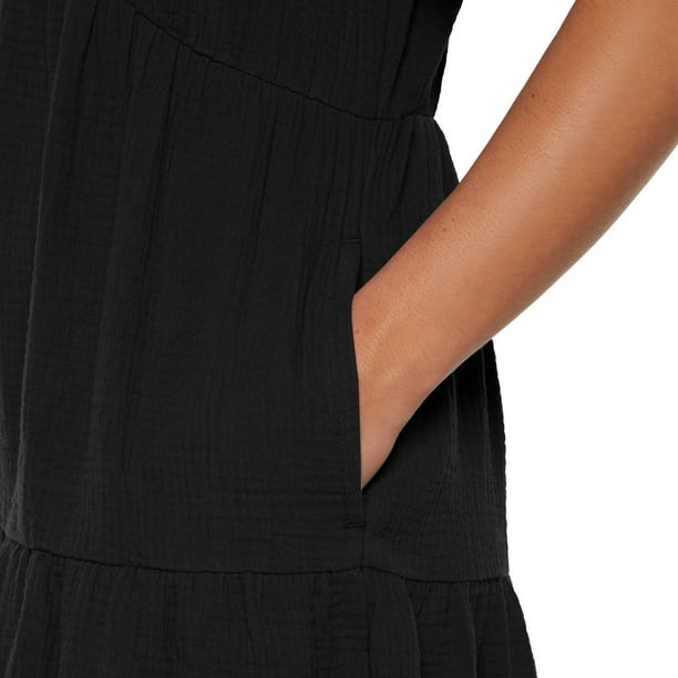 sam's club gap gauze dress Gap Women's Gauze Tiered Dress