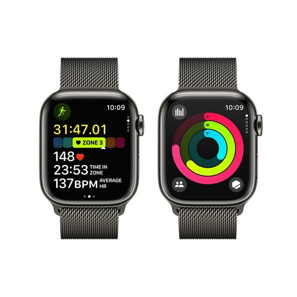 Apple Watch Series GPS Cellular 41mm Stainless Steel Blood
