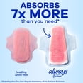 thumbnail image 8 of Always Infinity FlexFoam Heavy Flow Pads with Flexi-Wings, Unscented, Size 2, 80 ct., 8 of 11