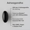 thumbnail image 4 of Sports Research Ashwagandha 500mg Plant Based Soft Gels, 90 ct, 4 of 7