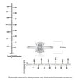 thumbnail image 5 of Lab Created Oval Cut Diamond Solitaire Ring in 18K Gold, 5 of 9