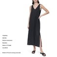 thumbnail image 6 of DKNY Women's Linen Maxi Dress, 6 of 7