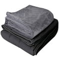 thumbnail image 2 of Adult Weighted Blanket With Removable Cover, 10-20 lbs, 2 of 8