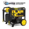 thumbnail image 12 of 10,000/7,750-Watt Electric Start Home Backup Portable Open Frame Inverter Generator with Quiet Technology and CO Shield, 12 of 14