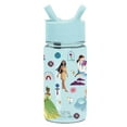 thumbnail image 3 of Simple Modern Kids Disney Water Bottle 2-Pack Set, 16-oz. Break Resistant Plastic & 14-oz. Stainless Steel with Straw Lid, Assorted Designs, 3 of 5