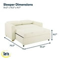 thumbnail image 7 of Serta Tennyson Full Size Convertible Sofa, 7 of 14