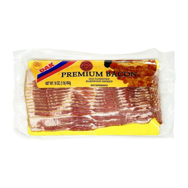 DAK Premium Sliced Bacon, 1 lb., 3 pk.