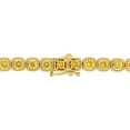 thumbnail image 4 of Allura Yellow Sapphire Tennis Bracelet in 14K Yellow Gold, 7", 4 of 5