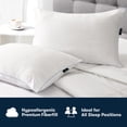 thumbnail image 5 of Serta 2-Pack Comfort 101 Bed Pillows, Assorted Sizes, 5 of 6