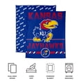 thumbnail image 6 of Logo Brands Kansas Jayhawks 60"x70" Super Plush Blanket, 6 of 7