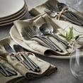 thumbnail image 1 of Member's Mark Premium Forged 20 Piece Stainless Steel Flatware Set, Assorted Finishes, 1 of 5