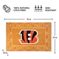 thumbnail image 3 of Logo Brands Cincinnati Bengals Coir Outdoor Mat, 3 of 3