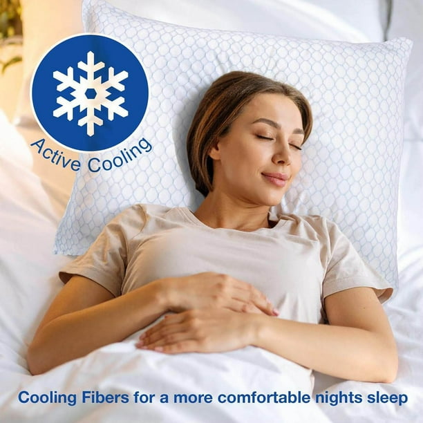 Nectar 2-Pack Cooling Down Alternative Microfiber Pillows
