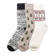 thumbnail image 2 of Cuddl Duds Women's 3-Pack Novelty Sock, 2 of 4