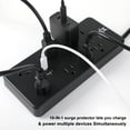thumbnail image 4 of Member’s Mark 6-ft. Surge Protector w/ 8 AC outputs, 1 USB-C + 1 USB-A outputs, 4 of 9