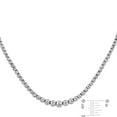 thumbnail image 6 of Diamond Riviera Necklace in 14K Gold, 6 of 7