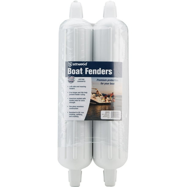 Dock Edge 8 in. x 20 in. Ribbed Boat Fender, Black DE71206F - The Home Depot