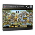thumbnail image 1 of YouTheFan NFL 500 pc. Game Day At The Zoo Puzzle, Choose Team, 1 of 3