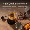 thumbnail image 6 of Cosori Smart Electric Kettle & 8-Cup Pour-Over Coffee Maker Bundle, 6 of 8