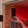 thumbnail image 8 of Backyard Discovery 1-Person Cedar Indoor Infrared Sauna with Red Light Therapy & Chromotherapy, 8 of 15