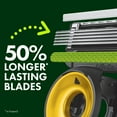 thumbnail image 3 of Gillette Labs NFL Green Bay Packers Men's Razor, Handle + 8 Cartridges, 3 of 10