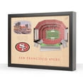 thumbnail image 1 of YouTheFan NFL 25.5" x 19.5" 25-Layer Stadium View 3D Wall Art, 1 of 5