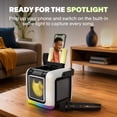 thumbnail image 4 of Singing Machine My Cube Studio Bluetooth Karaoke System, 4 of 10