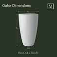 thumbnail image 4 of Mayne Caprio Tall Planter, Choose Size, 4 of 10