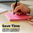 thumbnail image 7 of Post-it Super Sticky Notes,  4" x 6", Assorted Colors, Lined, 8 Pack, 800 Total Sheets, 7 of 10