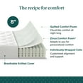 thumbnail image 4 of ZINUS Night Therapy 8" Hybrid Mattress, 4 of 12