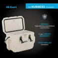 thumbnail image 3 of Lifetime 28 Quart High Performance Cooler, Pumice Stone, 3 of 10