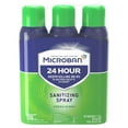 thumbnail image 3 of Microban 24-Hour Disinfectant Sanitizing Spray, Fresh Scent (15 oz., 3 pk.), 3 of 10