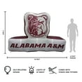 thumbnail image 4 of Logo Brands Alabama A&M Bulldogs Pre-Lit 7’x10’ Inflatable, 4 of 6