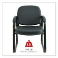 thumbnail image 4 of Alera Reception Lounge Series Sled Base Guest Chair, Black, 4 of 9