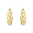 thumbnail image 2 of Neuhardt Bold Twist Earrings in 18K Gold Vermeil, 2 of 7