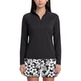 thumbnail image 1 of Lands' End Women's Quarter Zip Rashguard, 1 of 6