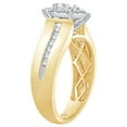 thumbnail image 3 of 0.33 CT. T.W. Marquise Cut Halo Diamond Ring & Band Set in 14K Gold, 3 of 6
