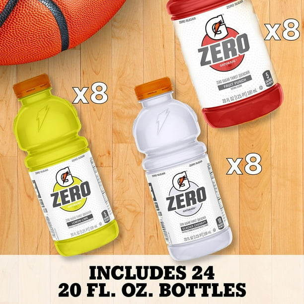 Gatorade Zero Thirst Quencher Variety Pack 20 fl. oz., 24 pk