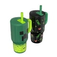 thumbnail image 2 of Zak Designs 16-oz Stainless Steel Double-Wall Tumbler for Kids with Straw, 2-Piece Set, 2 of 4