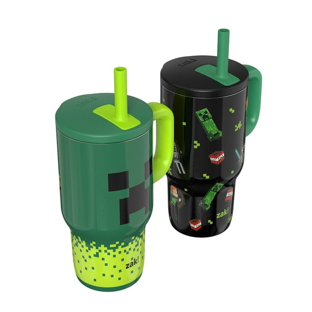 Zak Designs 16-oz Stainless Steel Double-Wall Tumbler for Kids