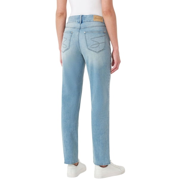Seven7 Women's Tummyless Slim Straight Jean - Samsclub.com