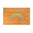 thumbnail image 1 of Logo Brands Los Angeles Chargers Coir Outdoor Mat, 1 of 3