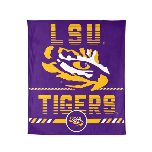 Logo Brands LSU Tigers 60"x70" Super Plush Blanket