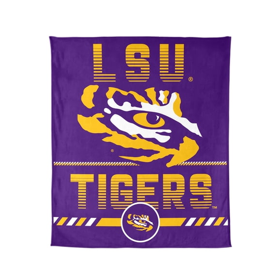 Logo Brands LSU Tigers 60"x70" Super Plush Blanket