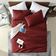 thumbnail image 4 of Swift Home Smart Sheet Set With 8" Side Storage Pockets, Assorted Sizes, 4 of 5