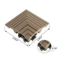 thumbnail image 2 of Select Surfaces Deck Tile Corner Trim, 4pk, 2 of 5