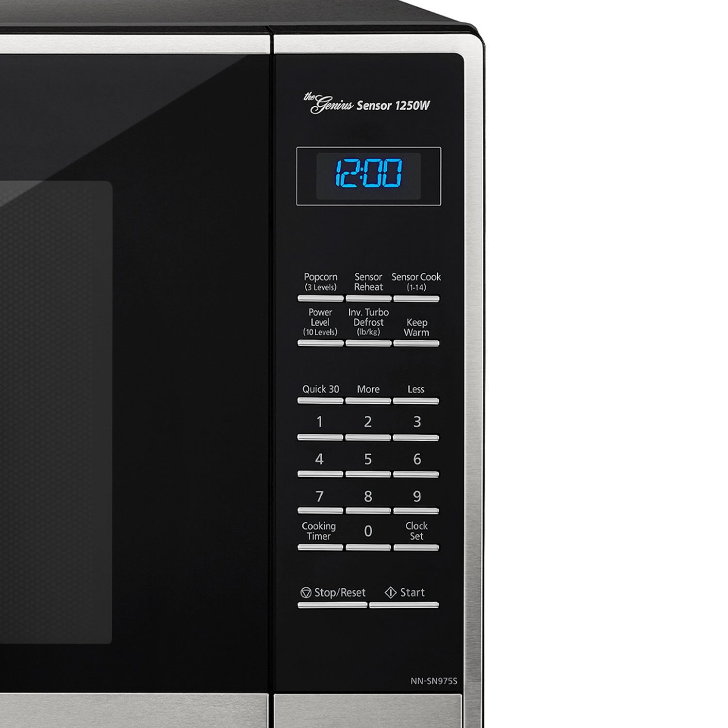 さな Panasonic 2.2 cu. ft. Stainless Steel 1250W Microwave Oven